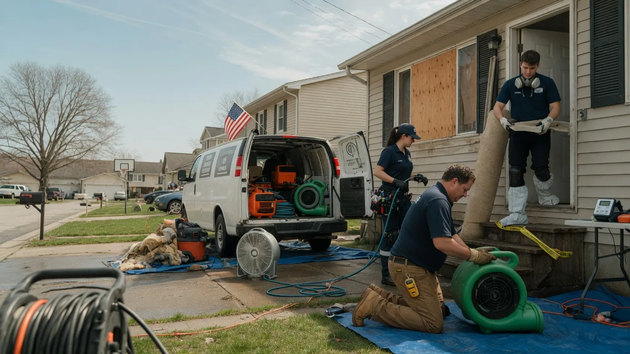 Water Damage Restoration in New Milton, WV near me